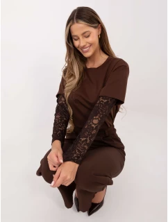 Bluzka MI BZ model 21798091 brązowy - FPrice