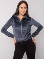 Mikina RV BL 7303.98P tmavě šedá