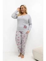 ~Piżama Plus Size model 221194 Forever Pink ~Piżama Plus Size model 221194 Forever Pink