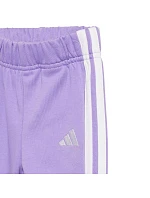 Dětské tepláky adidas Essentials Joggers růžovo-fialové JD6482
