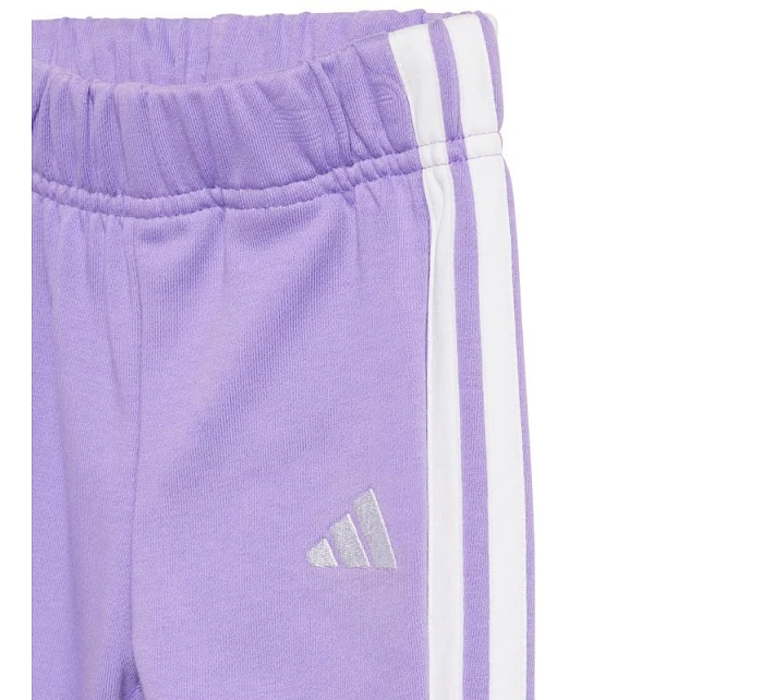Dětské tepláky adidas Essentials Joggers růžovo-fialové JD6482