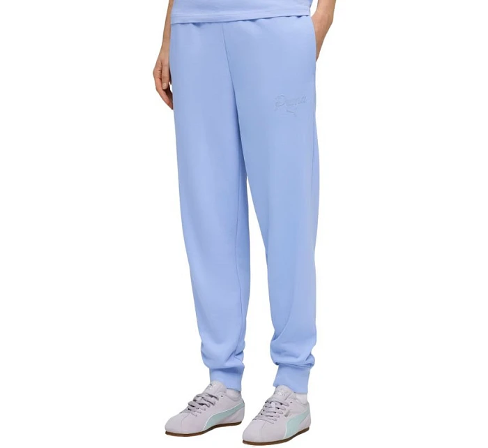 Dámské kalhoty Puma ESS Script Comfort blue 691763 60 dámské Dámské kalhoty Puma ESS Script Comfort blue 691763 60 dámské