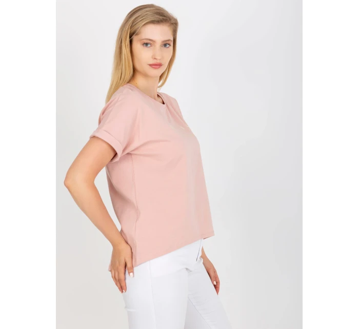 Tričko RV TS 7776.02P světle růžová Tričko RV TS 7776.02P světle růžová