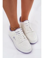 Dámské tenisky Big Star HI-POLY SYSTEM – bílo-fialové