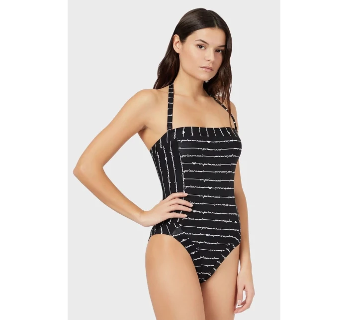Dámské jednodílné plavky  černá  model 18411400 - Emporio Armani