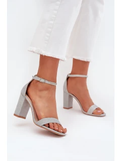 Sandály na podpatku  model 215641 Step in style
