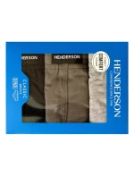 Pánské slipy 3 pack 1446 Basic k666 - HENDERSON