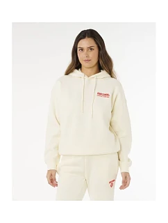 Dámská mikina RIP CURL Surf Puff Heritage Hood, béžová