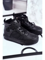 Dětská Zateplená Sportovní Obuv Big Star GG374040 Černé