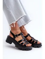 Dámské Sandály  Černé model 21661714 - Zaxy