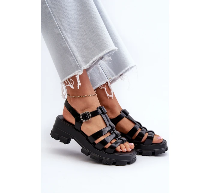 Dámské Sandály  Černé model 21661714 - Zaxy