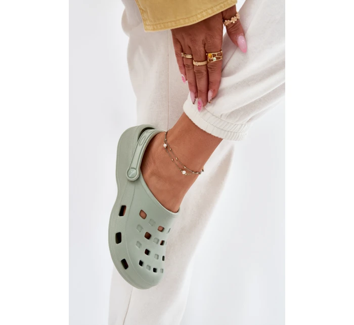 Dámské Pěnové Pantofle Mátové LEMIGO 806 Dámské Pěnové Pantofle Mátové LEMIGO 806