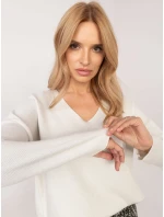 Bluzka DHJ BZ model 20609057 ecru - FPrice Bluzka DHJ BZ model 20609057 ecru - FPrice