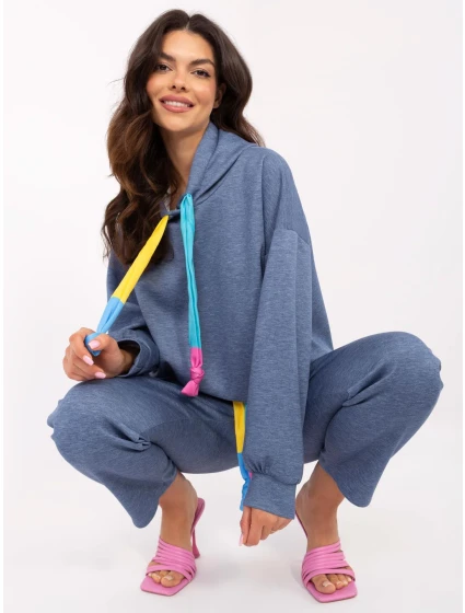 Komplet DHJ KMPL model 20863070 ciemny niebieski - FPrice Komplet DHJ KMPL model 20863070 ciemny niebieski - FPrice