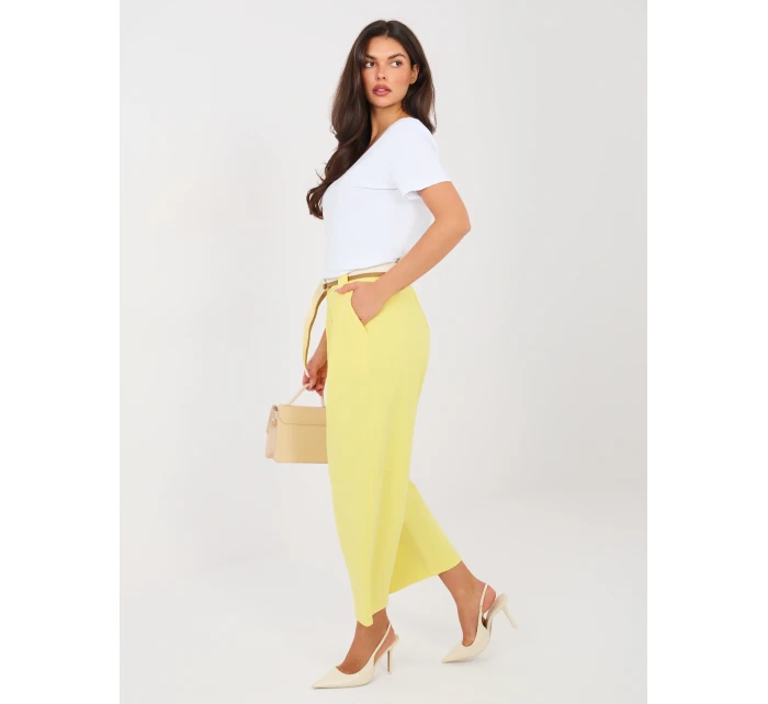 IT kalhoty SP FL9929 1.74 světle žlutá