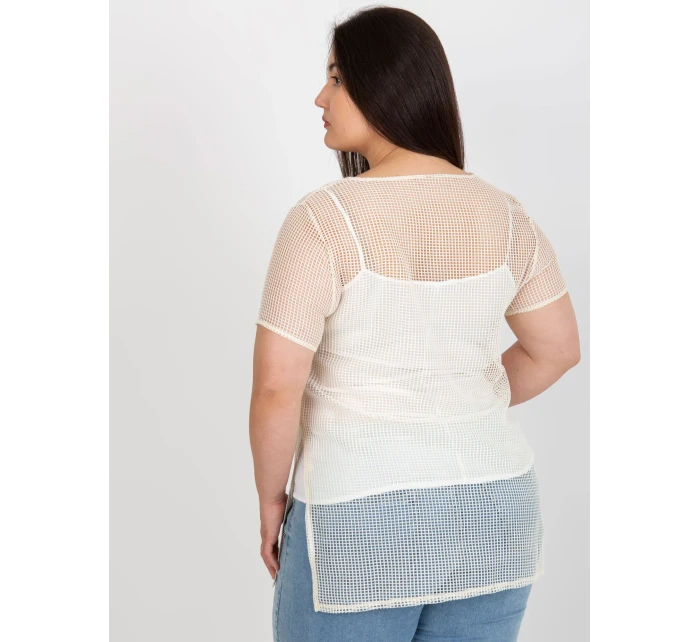 Bluzka LK BZ model 18617598 jasny beżowy - FPrice