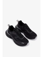 Pánské sportovní boty na platformě Big Star – černé Pánské sportovní boty na platformě Big Star – černé