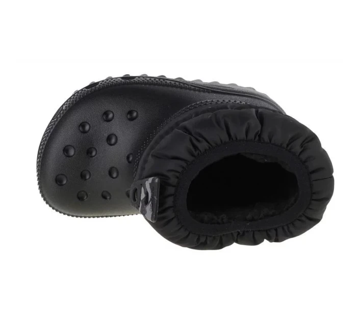 Dětské sněhule Jr 207683-001 Černá - Crocs