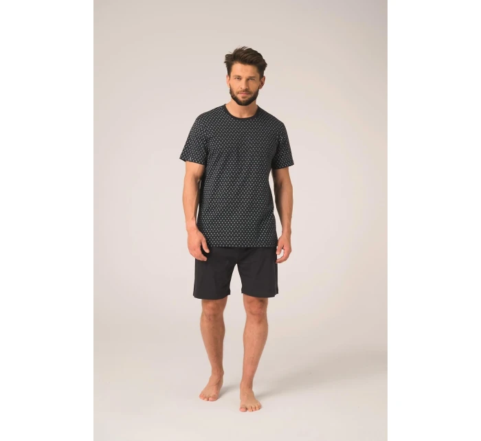 Pánské pyžamo Key MNS 936 B26 cr/r 3XL-4XL