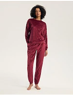 Dámské pyžamo Henderson 45442 Gilly, dlouhé rukávy, velikosti S–3XL Dámské pyžamo Henderson 45442 Gilly, dlouhé rukávy, velikosti S–3XL