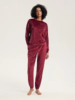 Dámské pyžamo Henderson 45442 Gilly, dlouhé rukávy, velikosti S–3XL