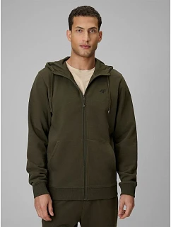 Pánská mikina 4F 4FRSS26TSWSM3106-30S na zip s kapucí