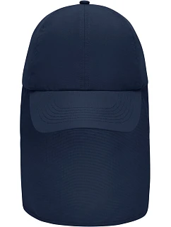Daiber MB 6243 6 panelová kšiltovka s ochranou krku 03.6243 navy