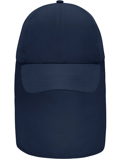 Daiber MB 6243 6 panelová kšiltovka s ochranou krku 03.6243 navy Daiber MB 6243 6 panelová kšiltovka s ochranou krku 03.6243 navy