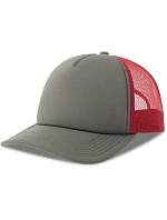 Atlantis Headwear Rapper-S 5 panelová Trucker kšiltovka 33.0262 dark grey/burgundy Atlantis Headwear Rapper-S 5 panelová Trucker kšiltovka 33.0262 dark grey/burgundy