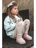 Dívčí Sněhové Boty S Kožešinou S Růžový Betty model 21637269 - Big Star Shoes Dívčí Sněhové Boty S Kožešinou S Růžový Betty model 21637269 - Big Star Shoes