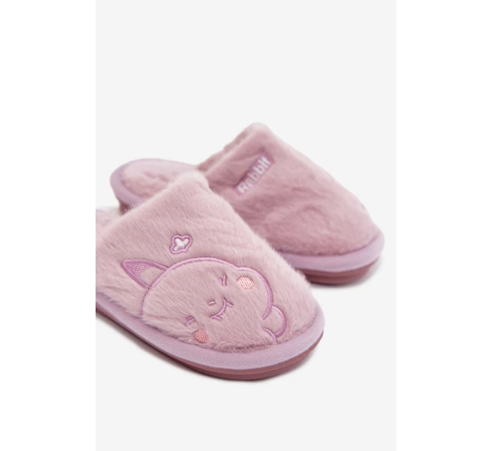 Dětské pantofle s kožíškem model 21793898 - Befado