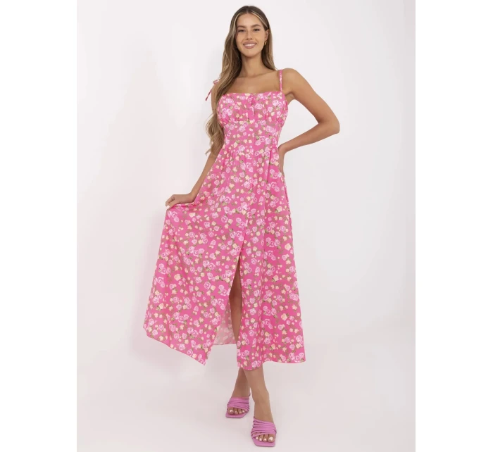 Sukienka MI SK  różowy model 21124380 - FPrice