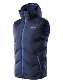 Pánská vesta Charmo Tmavě modrá - Hi-tec