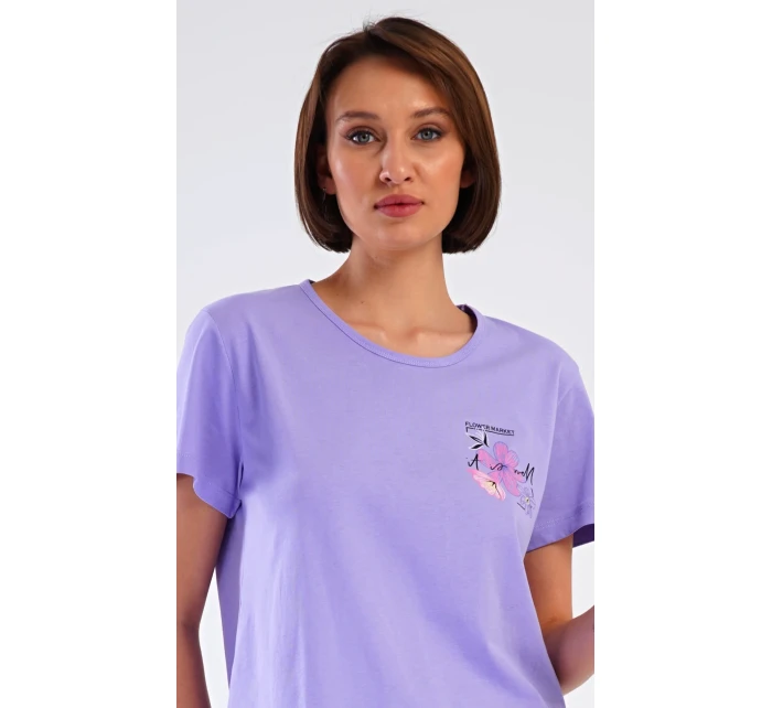 Dámské pyžamo kapri Flowers