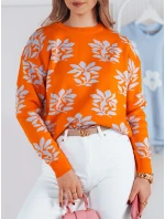 SWEET dámský svetr oranžový Dstreet model 21972197 - FashionStreet
