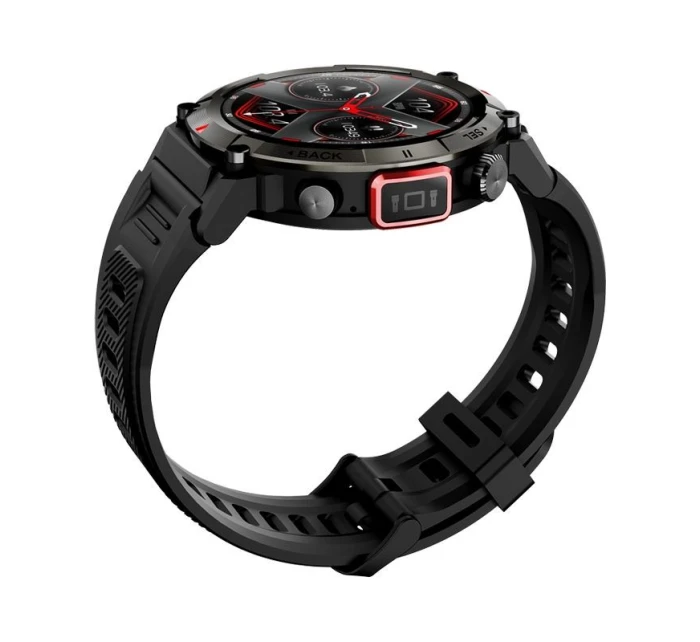 VELTORI VT140-1 Smartwatch Černý silikonový řemínek VELTORI VT140-1 Smartwatch Černý silikonový řemínek