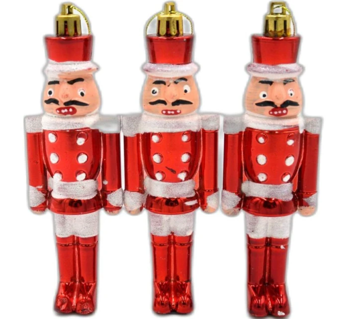 PŘÍVĚSEK LOUSKÁČEK NA OŘECHY 3 KS