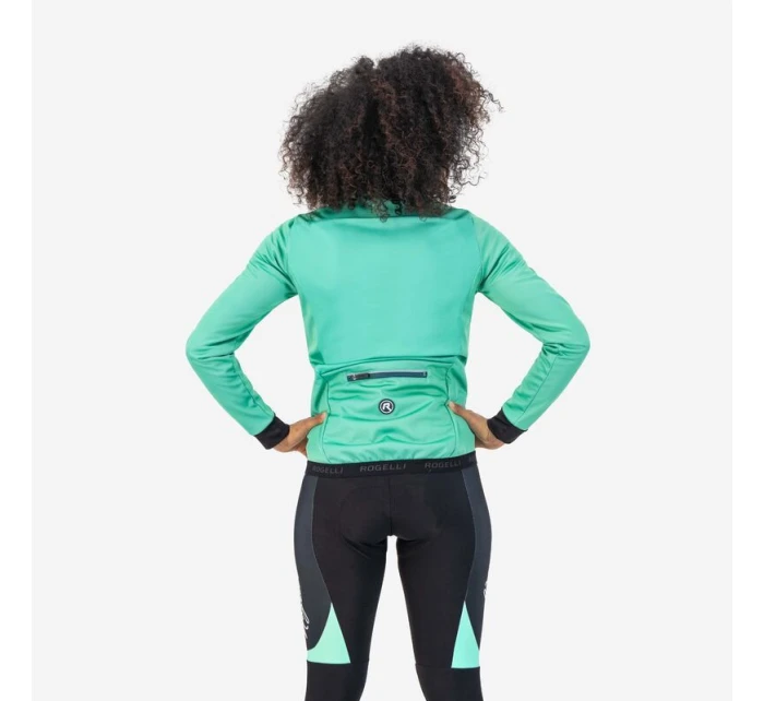 Rogelli dámská zimní bunda PESARA tyrkysová S