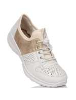 Pohodlná polobotka W model 22033528 bílá - Rieker