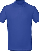 B&C Inspire Polo /men_° Pánské piqué polo z bio bavlny 01.0430 cobalt blue