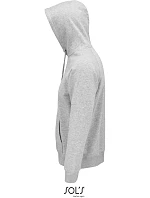 SOL'S Stellar Unisex raglánová mikina s kapucí z bio bavlny 25.3568 grey melange SOL'S Stellar Unisex raglánová mikina s kapucí z bio bavlny 25.3568 grey melange