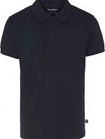Pure Waste PQM Pánské piqué polo z těžké bavlny 74.0PQM black