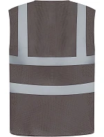 Yoko HVW 120 Hi-Vis síťovaná bezpečnostní vesta 79.W120 grey Yoko HVW 120 Hi-Vis síťovaná bezpečnostní vesta 79.W120 grey