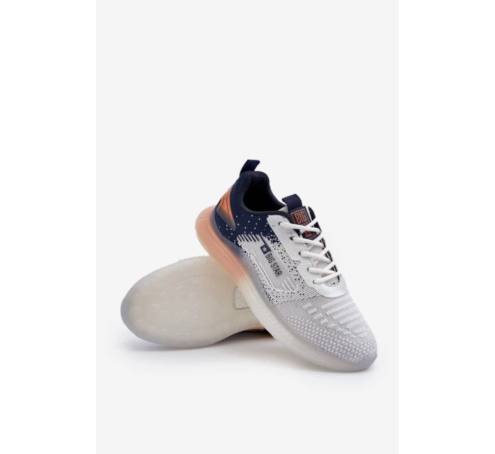 Pánské sportovní boty HI-POLY SYSTEM Big Star NN174474 tmavě modré