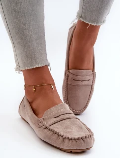 Dámské Mokasíny Z  Světle Béžové model 21666657 - Boto