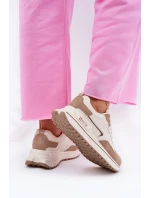 Dámské sneakers Big Star model 21692189 HIPOLY SYSTEM Béžové - Big Star Shoes