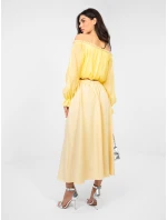 Spódnica IT SD model 22011345 jasny żółty - FPrice