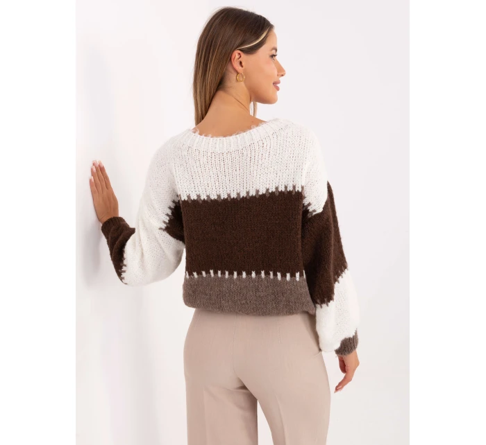 Jumper MI SW 3181.22 hnědý Jumper MI SW 3181.22 hnědý