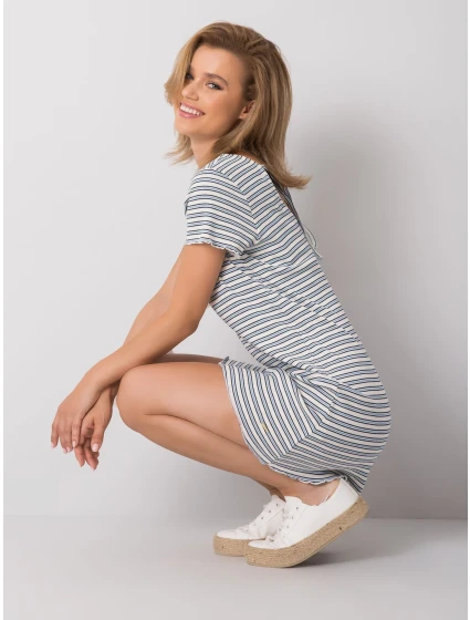 Šaty TW SK G 076.81P bílá a modrá