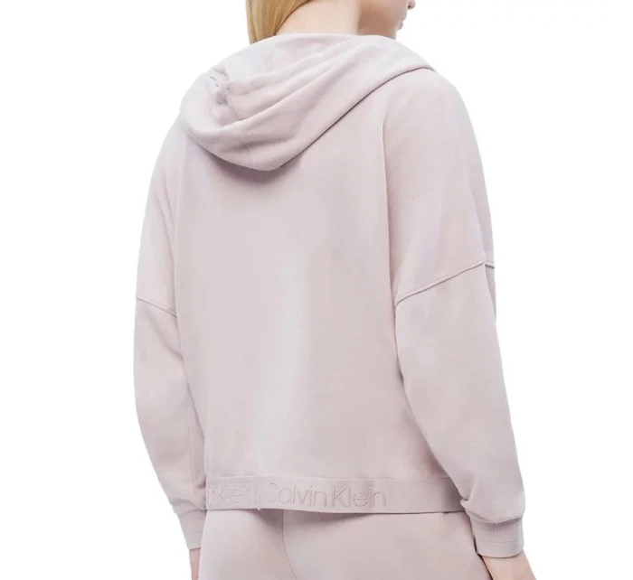 Dámská mikina s kapucí QS6149E-RUD - Calvin Klein